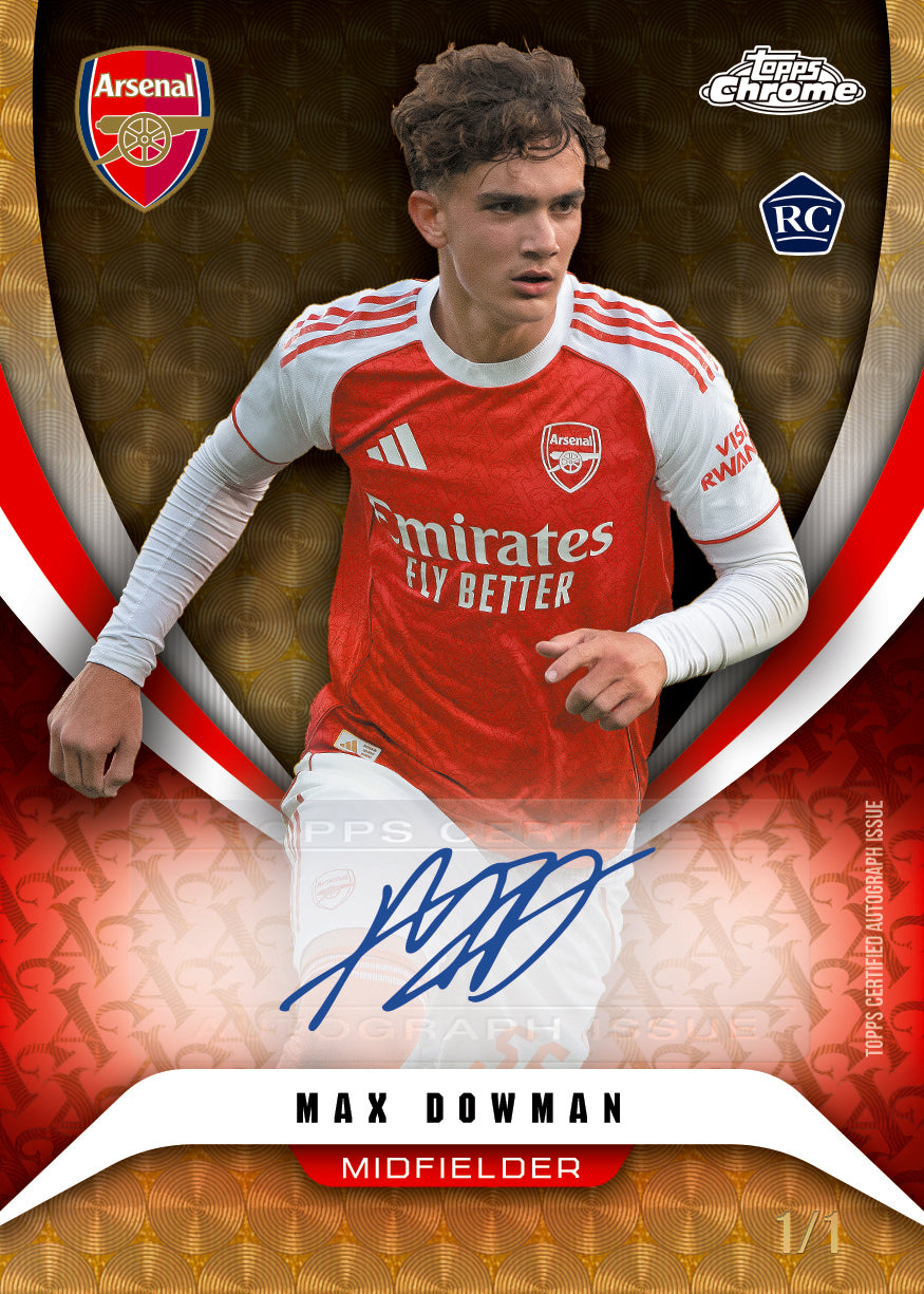 Arsenal Chrome 2025/26 – Deck Boks (LIVE)