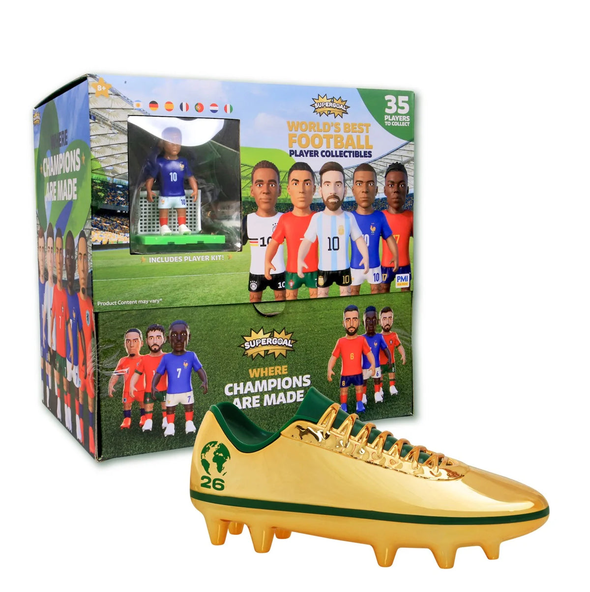 Supergoal Mundial Shoe Capsule Football Stars – Display