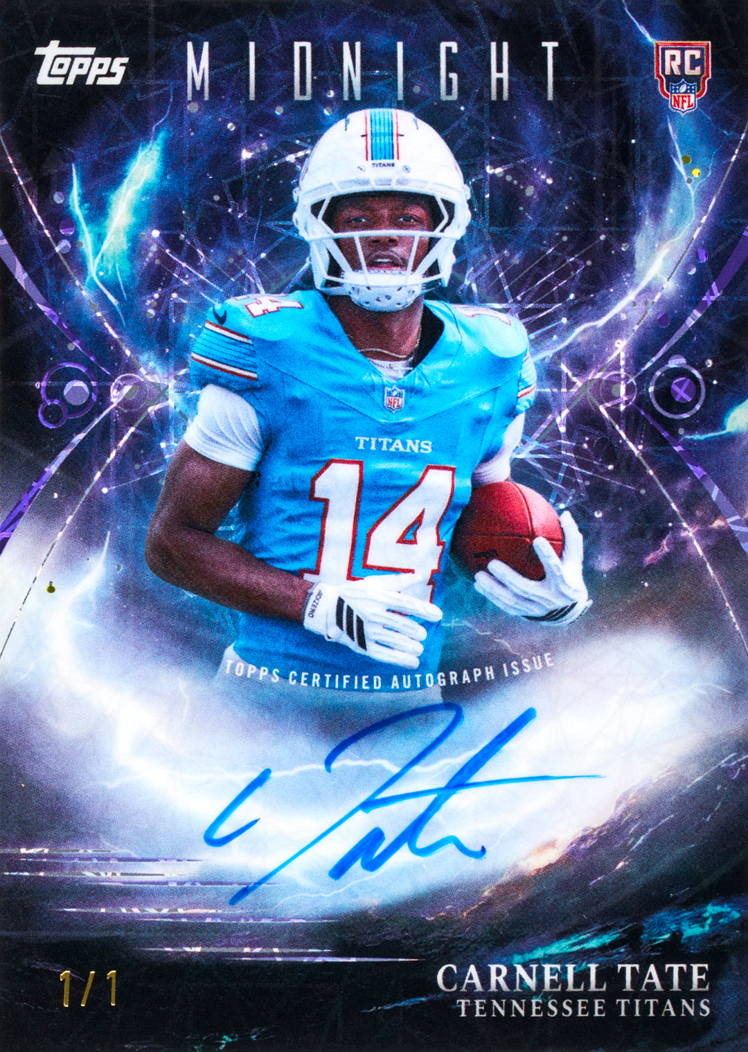 Topps Midnight Football 2026 - Hobby Box (Forhåndsbestilling)