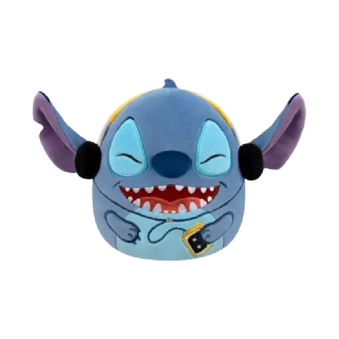 Disney Stitch (Headphones) Squishmallows 25cm