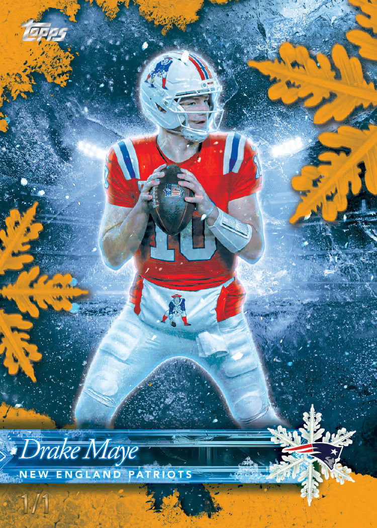 Topps Holiday Mega Football 2026- Mega Box (Forhåndsbestilling)