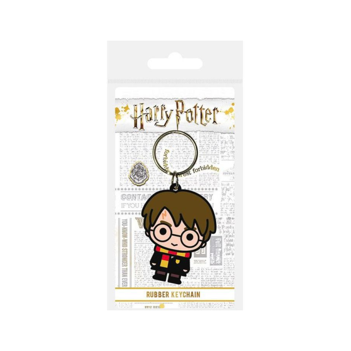 Harry Potter Rubber Keychain