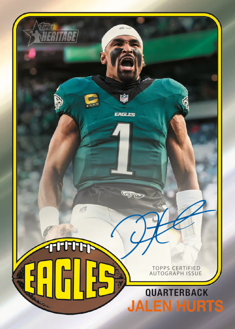 Topps Heritage Football 2026  - Mega Box (Forhåndsbestilling)