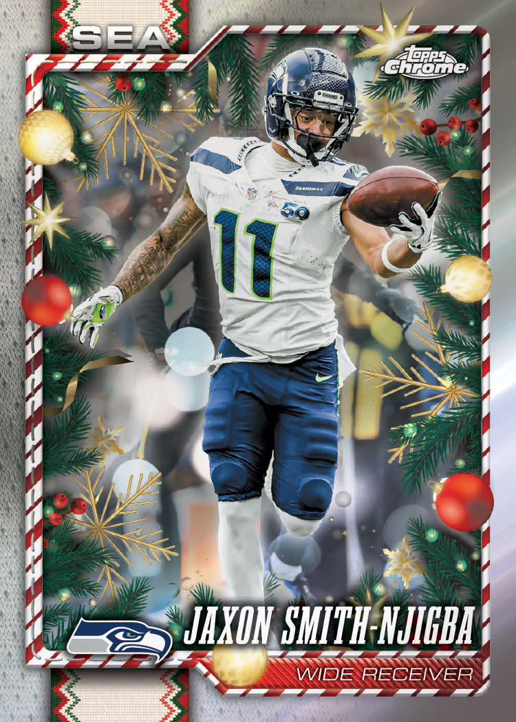 Topps Holiday Mega Football 2026- Mega Box (Forhåndsbestilling)