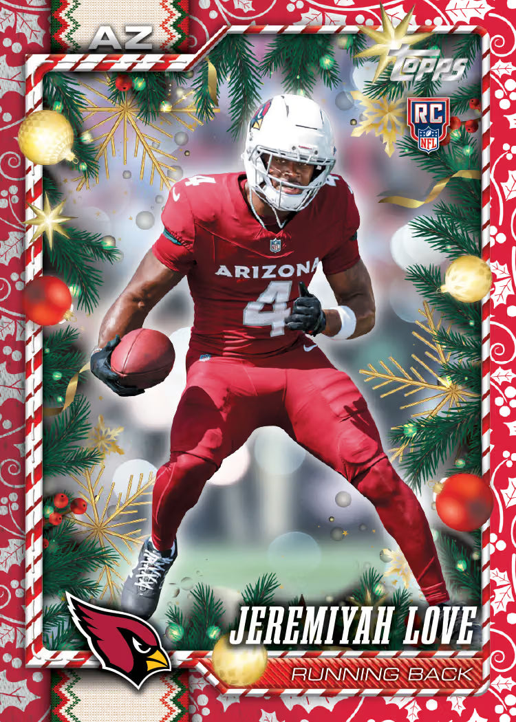 Topps Holiday Mega Football 2026- Mega Box (Forhåndsbestilling)