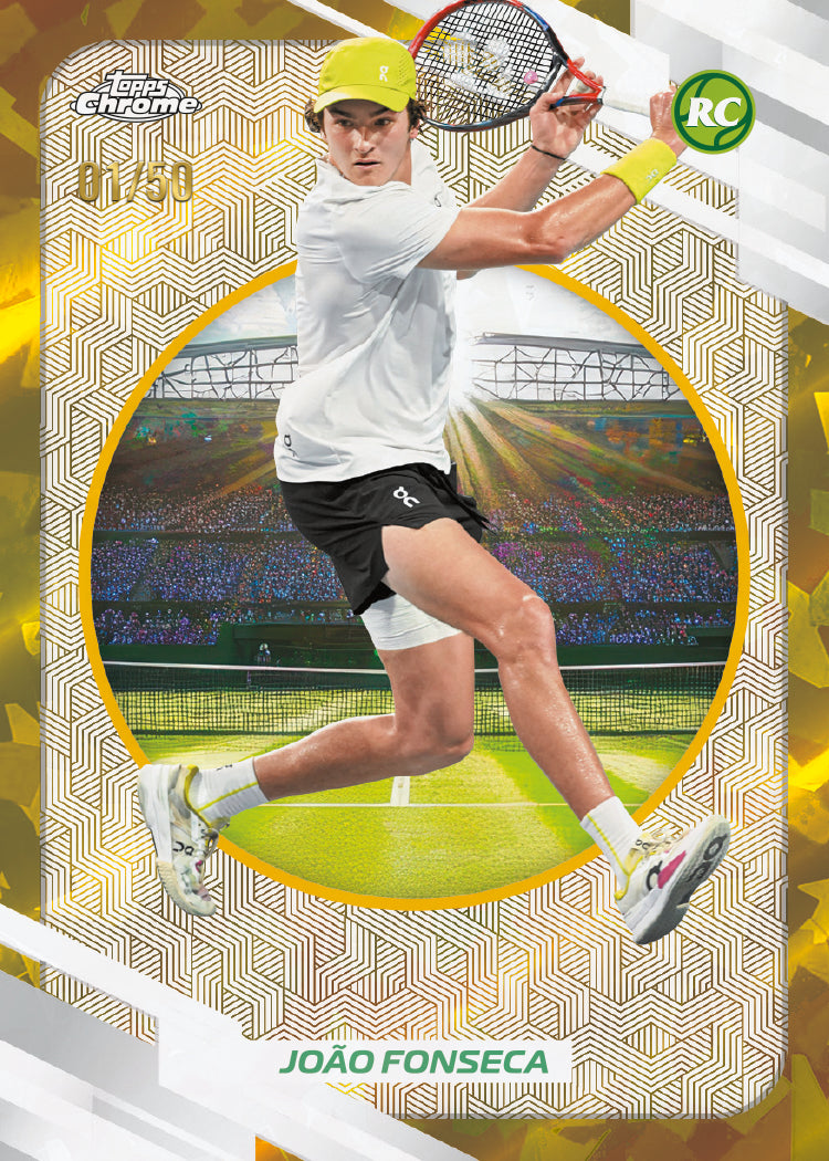 Topps Chrome Tennis 2026 - Sapphire Hobby Box (Forhåndsbestilling)