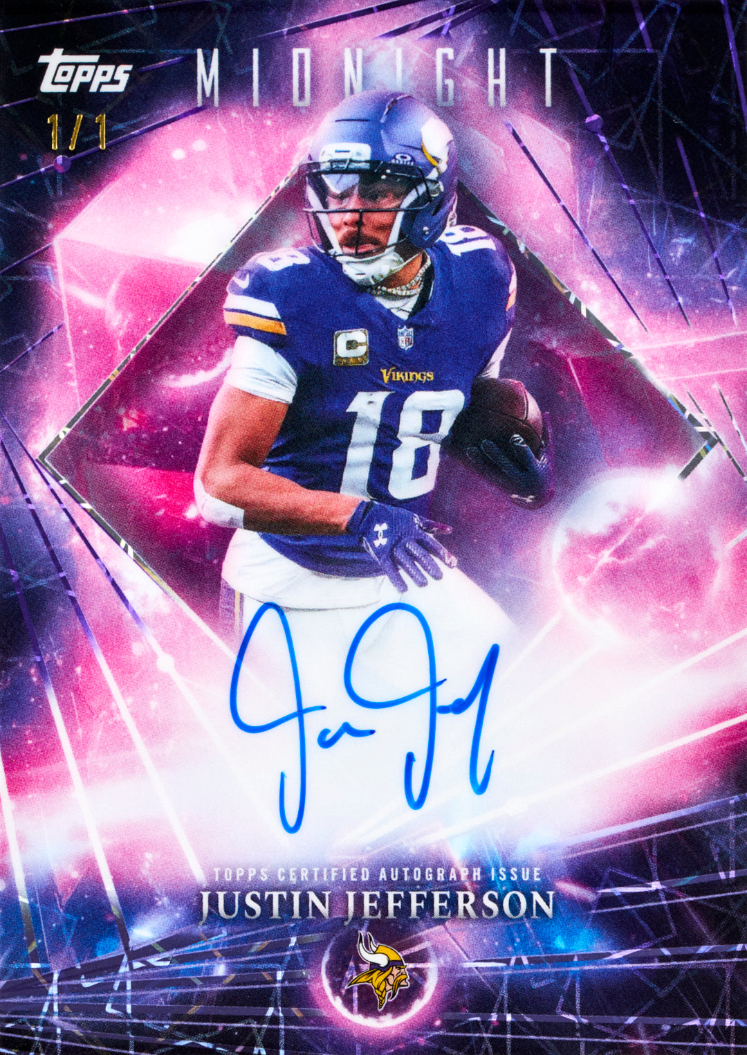 Topps Midnight Football 2026 - Hobby Box (Forhåndsbestilling)