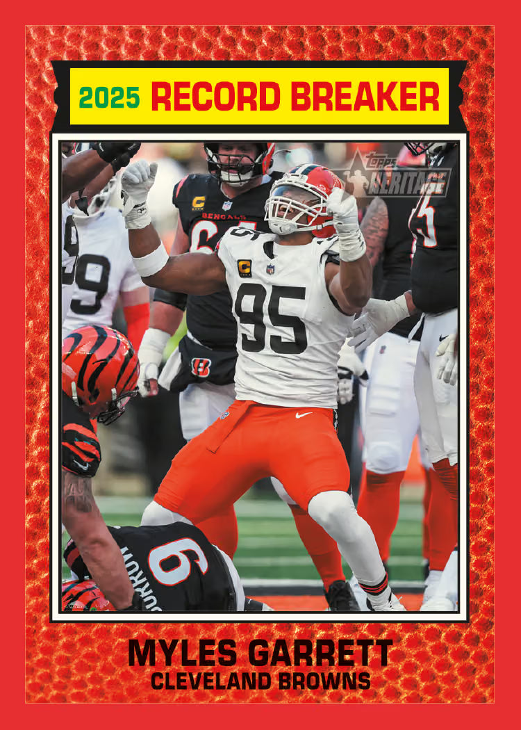 Topps Heritage Football 2026  - Mega Box (Forhåndsbestilling)