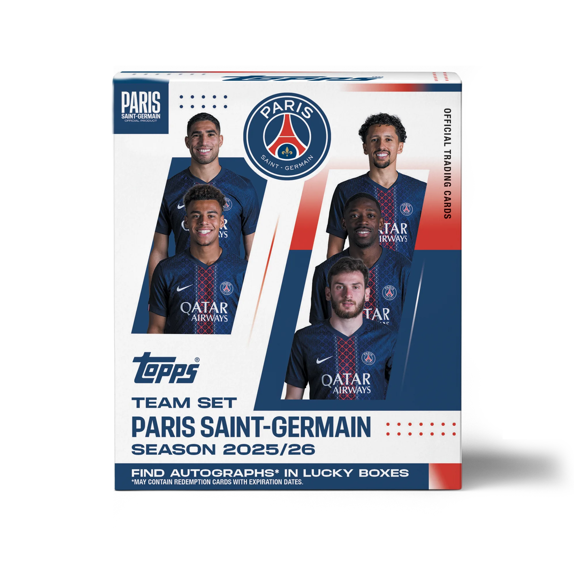 Topps® PSG 2025-26 Team Set