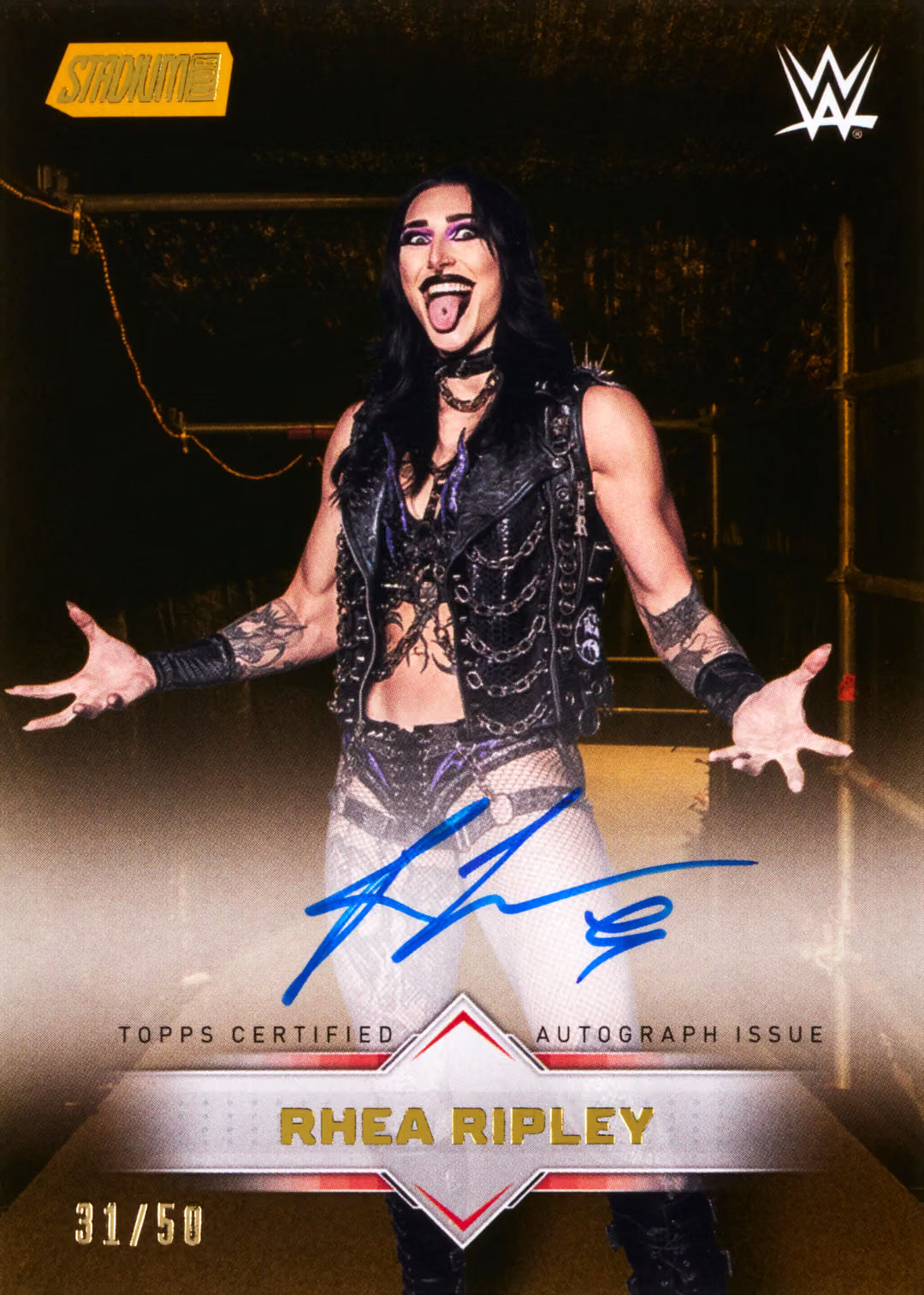Topps WWE Stadium Club 2026 - Mega Box (Forhåndsbestilling)