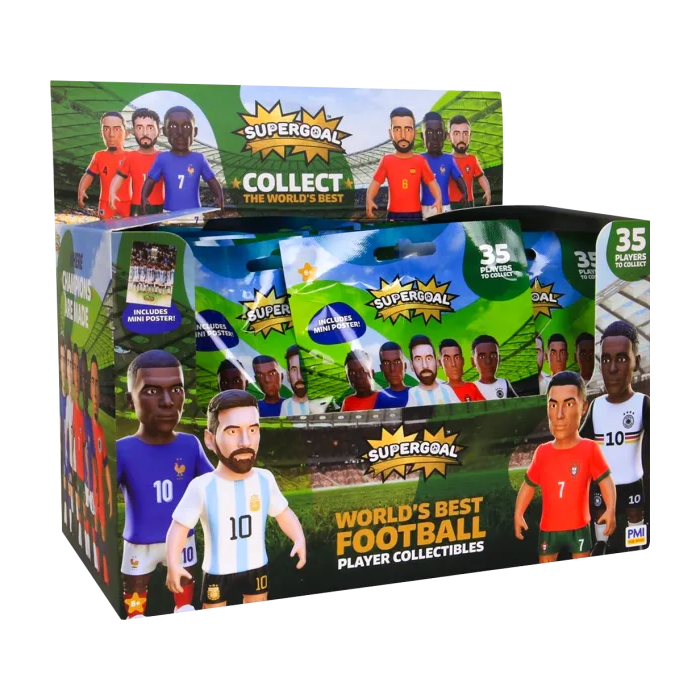 Supergoal Mundial Football Stars – Blind Bag Display
