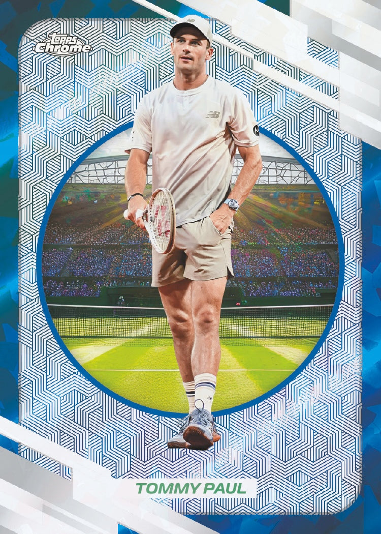 Topps Chrome Tennis 2026 - Sapphire Hobby Box (Forhåndsbestilling)