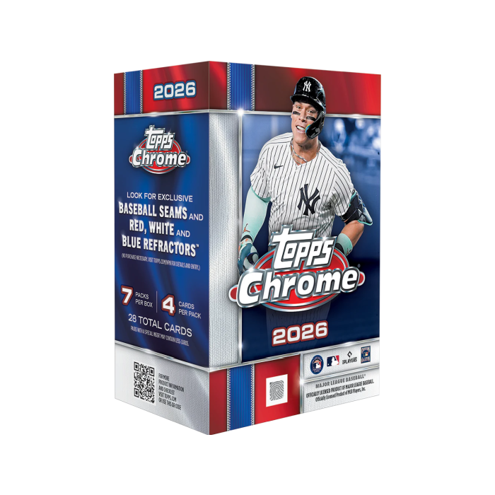 Topps Chrome Baseball 2026 - Value (Forhåndsbestilling)