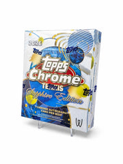 Topps Chrome Tennis 2026 - Sapphire Hobby Box (Forhåndsbestilling)