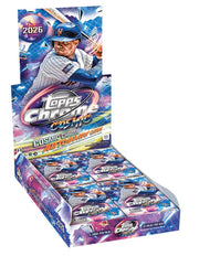 Topps Cosmic Chrome Baseball 2026 - Hobby Box (Forhåndsbestilling)