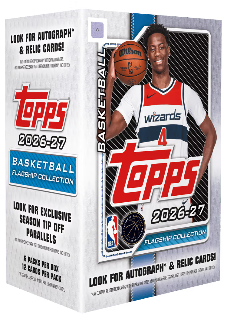 Topps Flagship Basketball 2026-27 - Value Box (Forhåndsbestilling)
