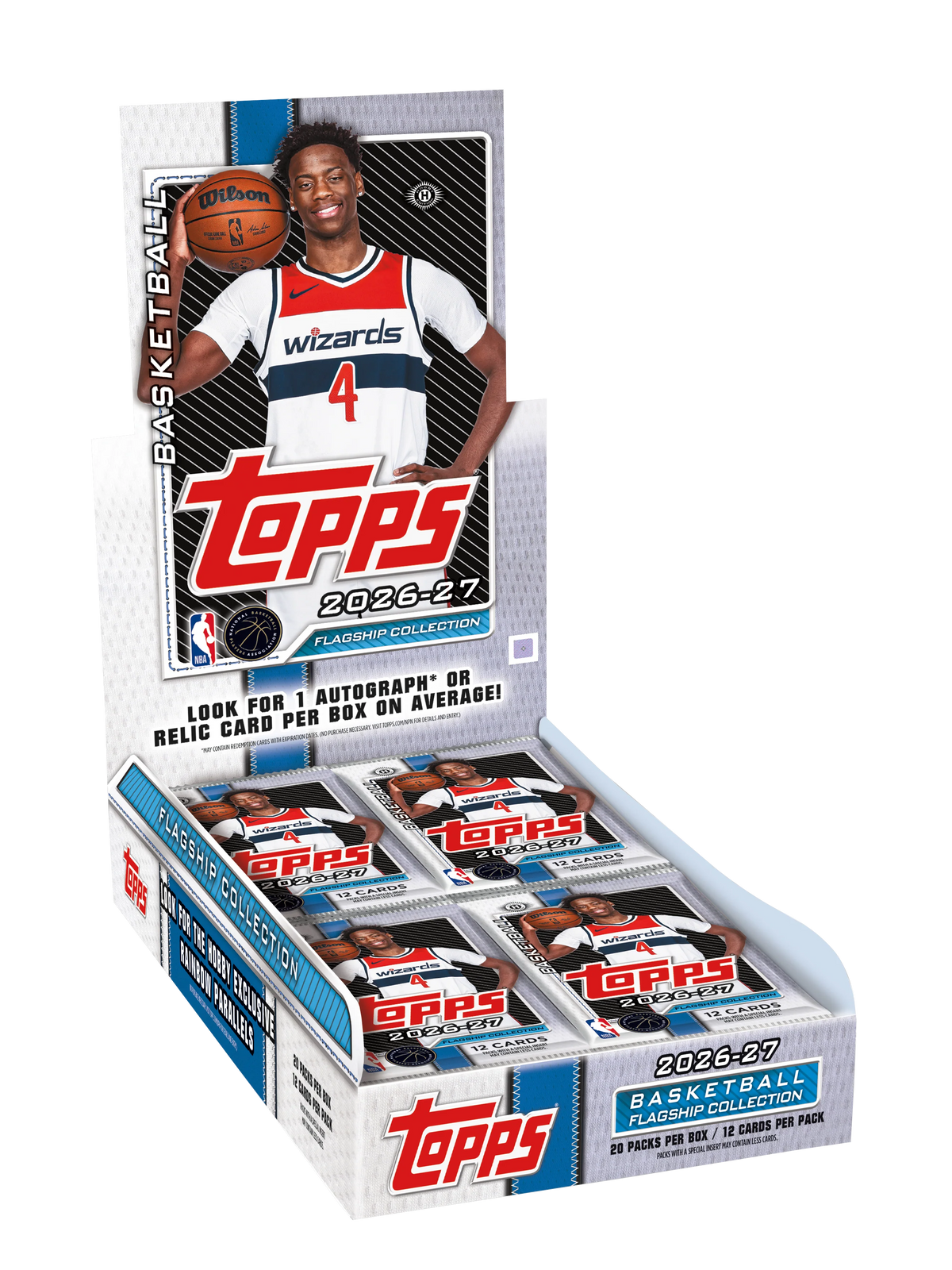 Topps Flagship Basketball 2026-27 - Hobby Box (Forhåndsbestilling)