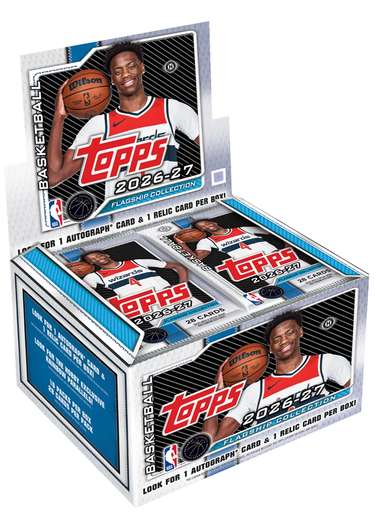 Topps Flagship Basketball 2026-27 - Jumbo Box (Forhåndsbestilling)