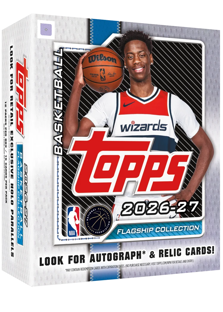 Topps Flagship Basketball 2026-27 - Mega Box (Forhåndsbestilling)