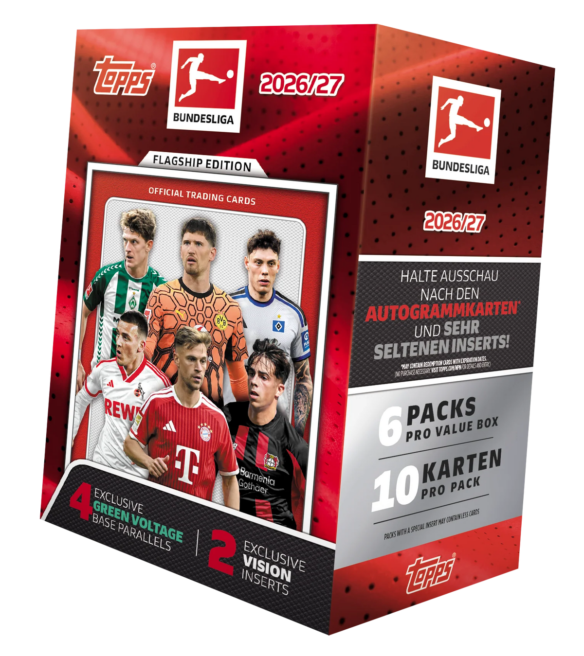 Topps Flagship Bundesliga 2026-27 - Value Box (Forhåndsbestilling)