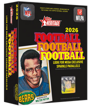 Topps Heritage Football 2026  - Mega Box (Forhåndsbestilling)