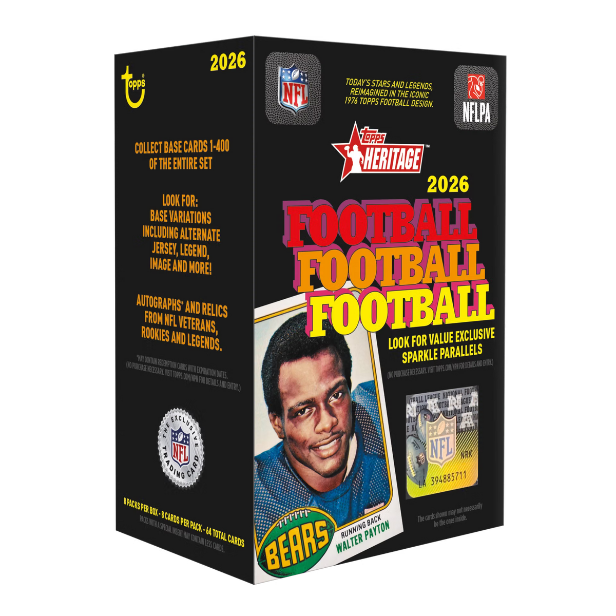 Topps Heritage Football 2026  - Value Box (Forhåndsbestilling)
