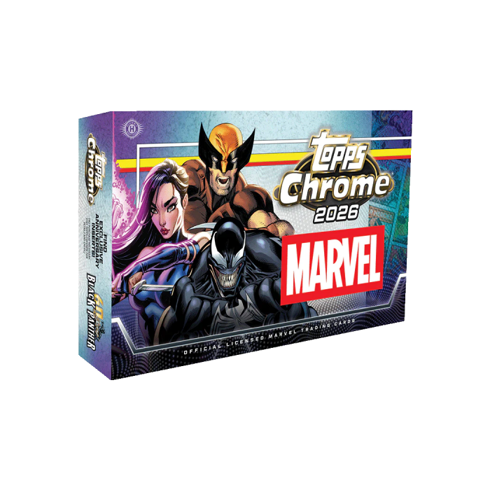 Topps Marvel Comics Chrome 2026 Hobby (Forhåndsbestilling)