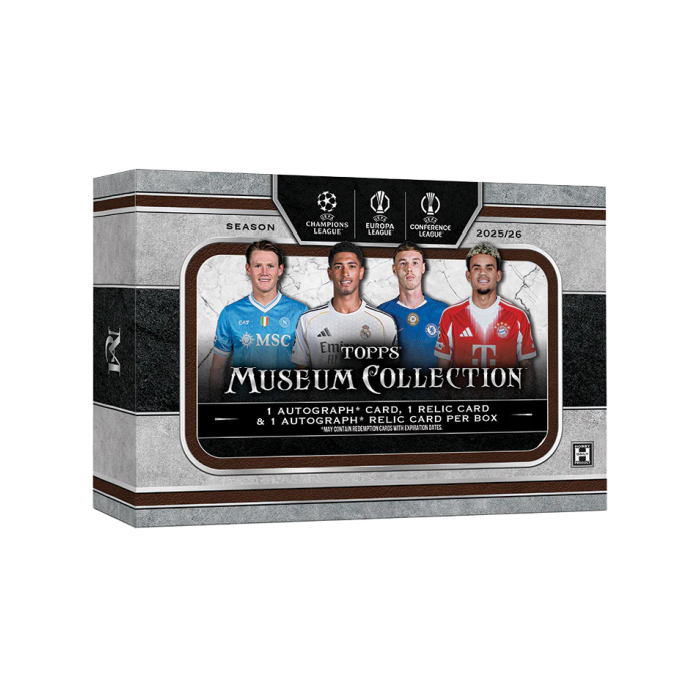 Topps Champions League Museum 2026 - Hobby Box (Åpnes Live)