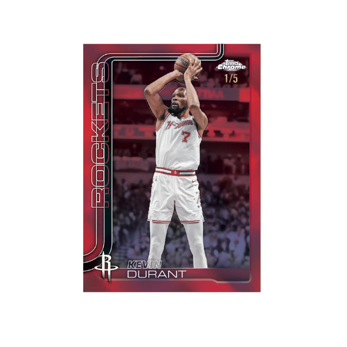 Topps NBA Chrome Updates 25-26 blaster (Forhåndsbestilling)