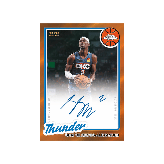 Topps NBA Chrome Updates 25-26 JUMBO (Forhåndsbestilling)