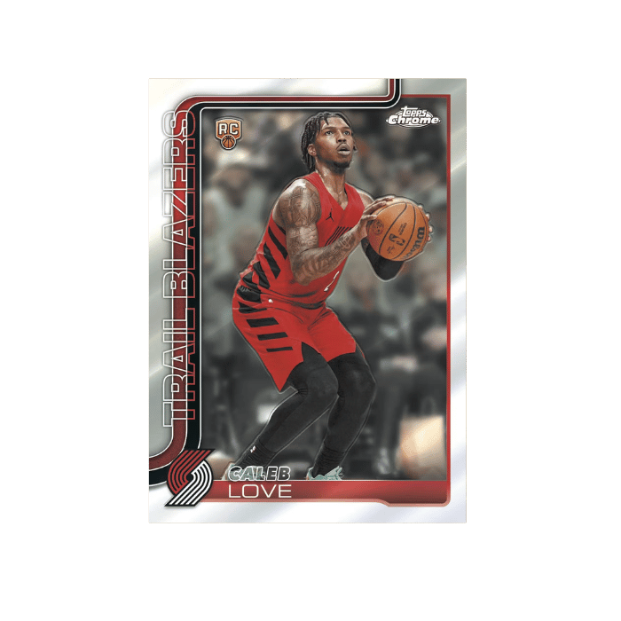 Topps NBA Chrome Updates 25-26 blaster (Forhåndsbestilling)