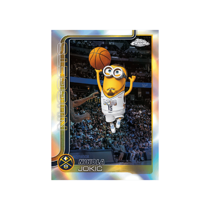 Topps NBA Chrome Updates 25-26 JUMBO (Forhåndsbestilling)