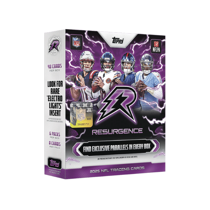 Topps Resurgence Football 2025 - Mega (Forhåndsbestilling)