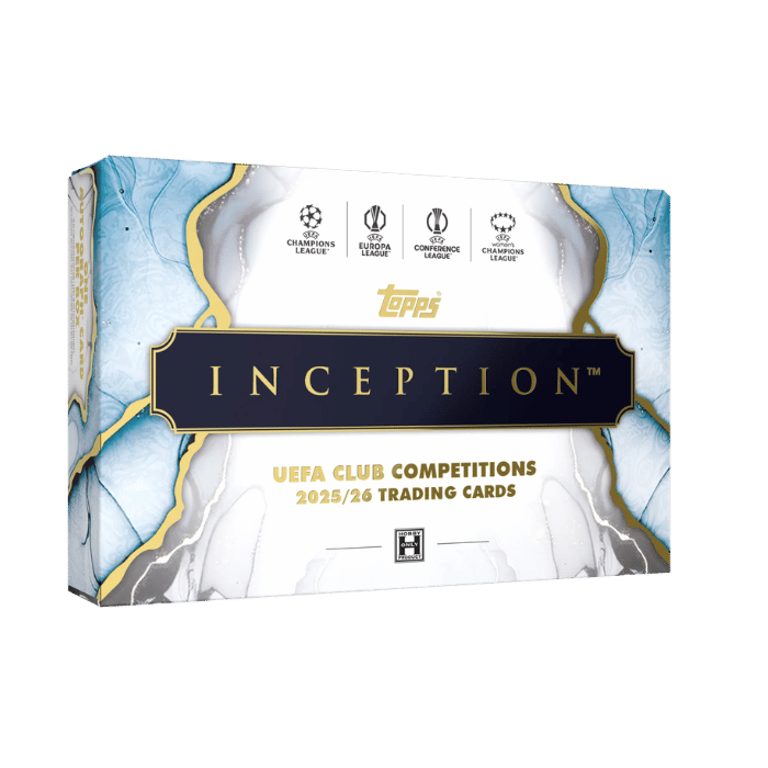Topps UCC Inception 2025-26 hobby (Forhåndsbestilling)