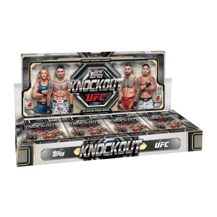 Topps UFC Knockout 2026 - Hobby (Forhåndsbestilling)