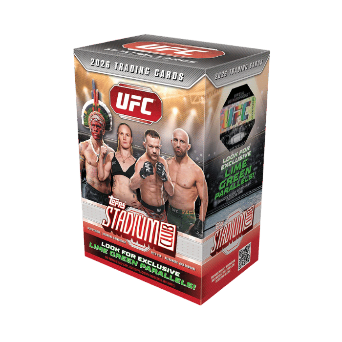 Topps UFC Stadium Club 2026 Blaster (Forhåndsbestilling)