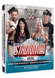 Topps WWE Stadium Club 2026 - Mega Box (Forhåndsbestilling)