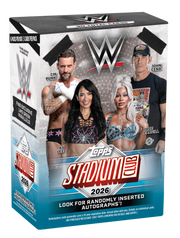 Topps WWE Stadium Club 2026 - Value Box (Forhåndsbestilling)