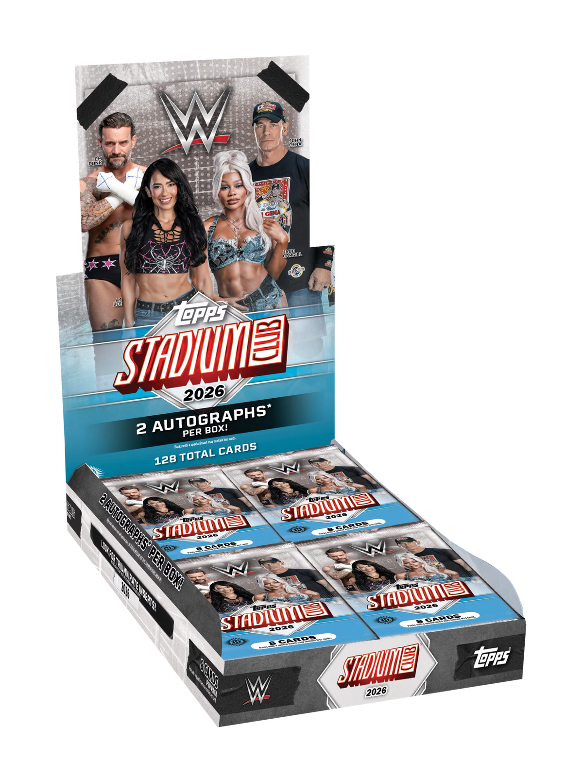 Topps WWE Stadium Club 2026 - Hobby Box (Forhåndsbestilling)