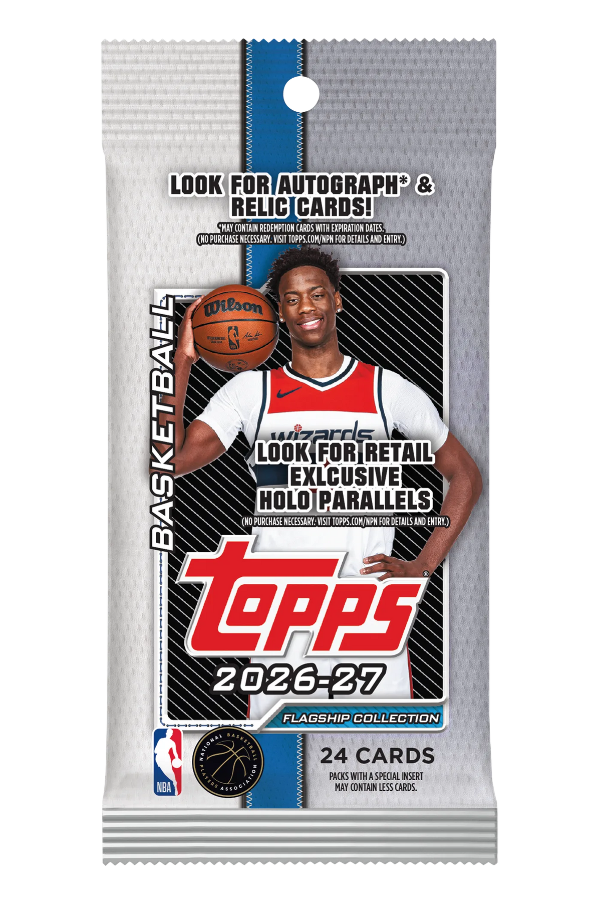 Topps Flagship Basketball 2026-27 - Fat Pack (Forhåndsbestilling)