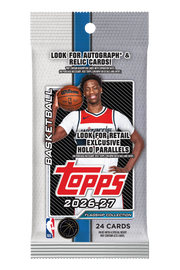 Topps Flagship Basketball 2026-27 - Fat Pack (Forhåndsbestilling)