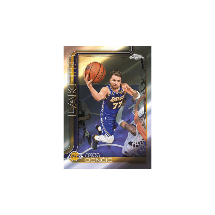Topps NBA Chrome Updates 25-26 HOBBY (Forhåndsbestilling)