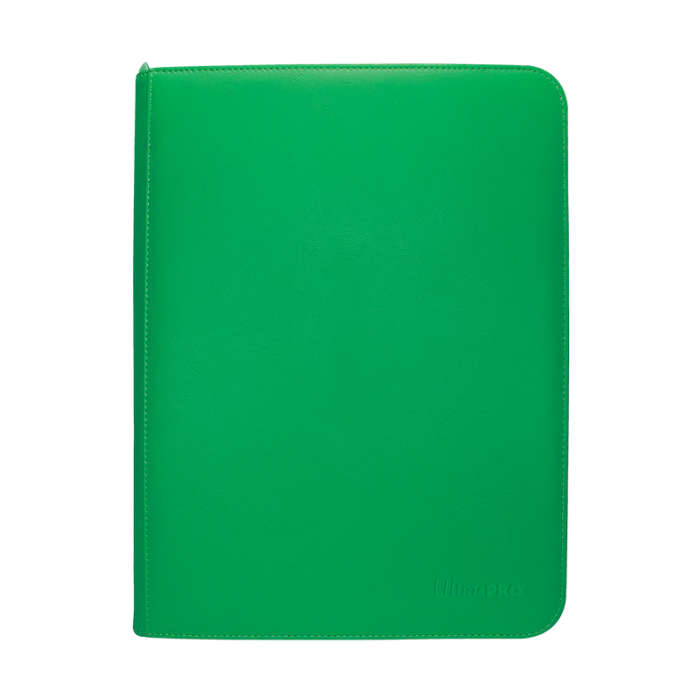 Ultra Pro: Vivid Deluxe 9-Pocket Zippered PRO-Binder - Grønn