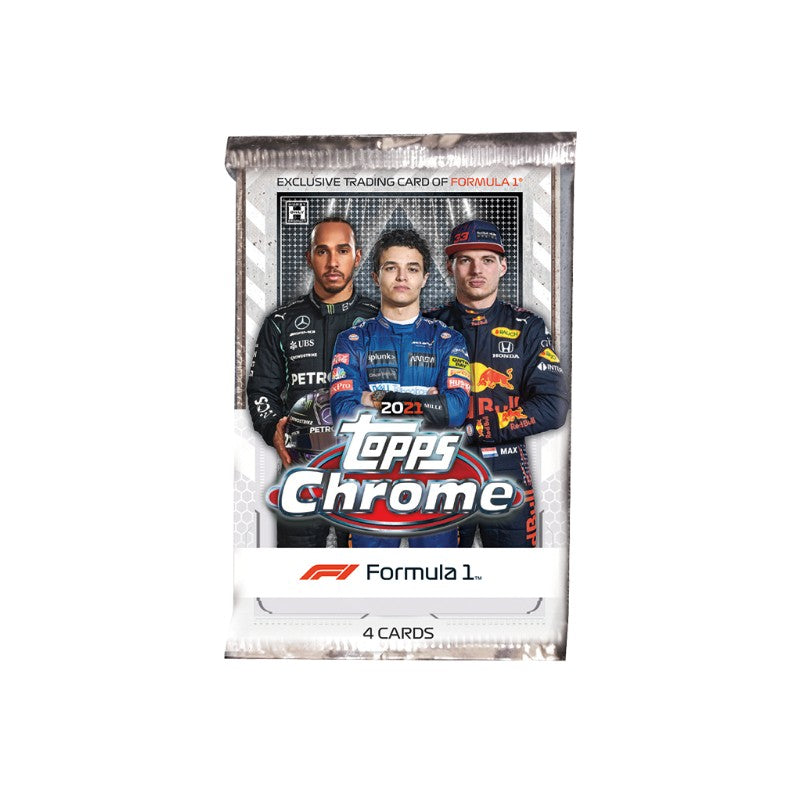 2021 Topps Chrome Formel 1 Pakke