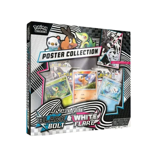 Pokemon Black Bolt White Flare Poster Collection