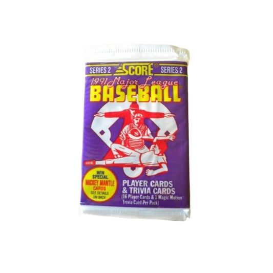 Score Major League Baseball 1991 serie 2 pakke