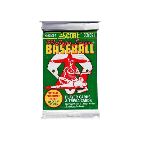 Score Major League Baseball 1991 Serie 1