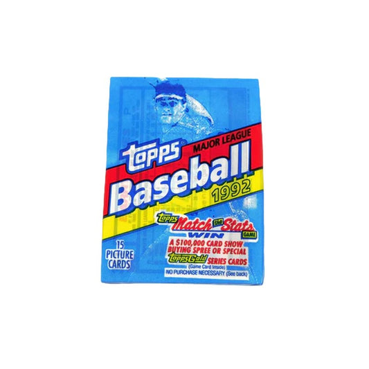 Topps Major League Baseball 1992