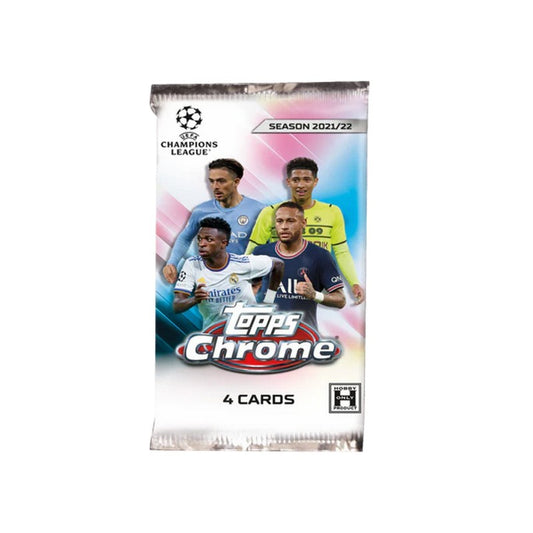 21/22 Topps Chrome Champions League Hobby Pakke