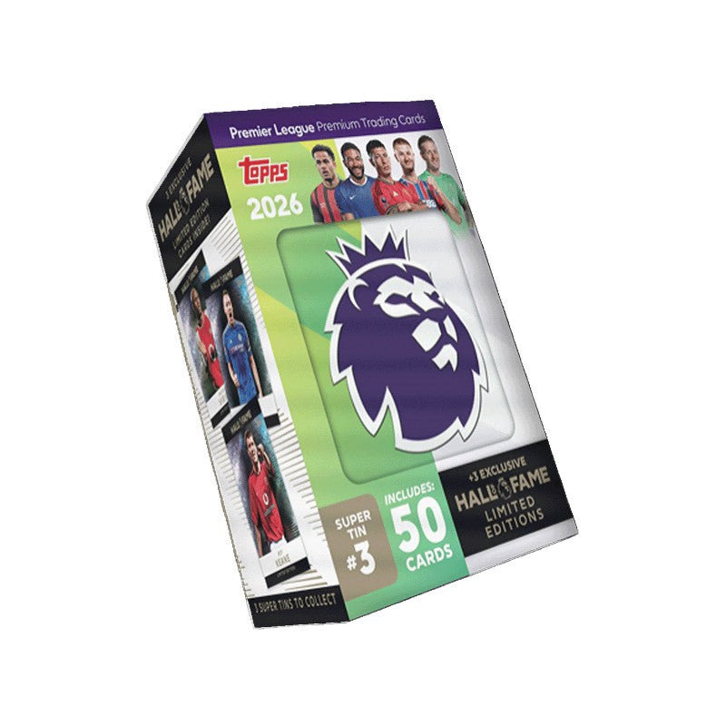 Topps Premier League 2026 - Super Tinn Boks